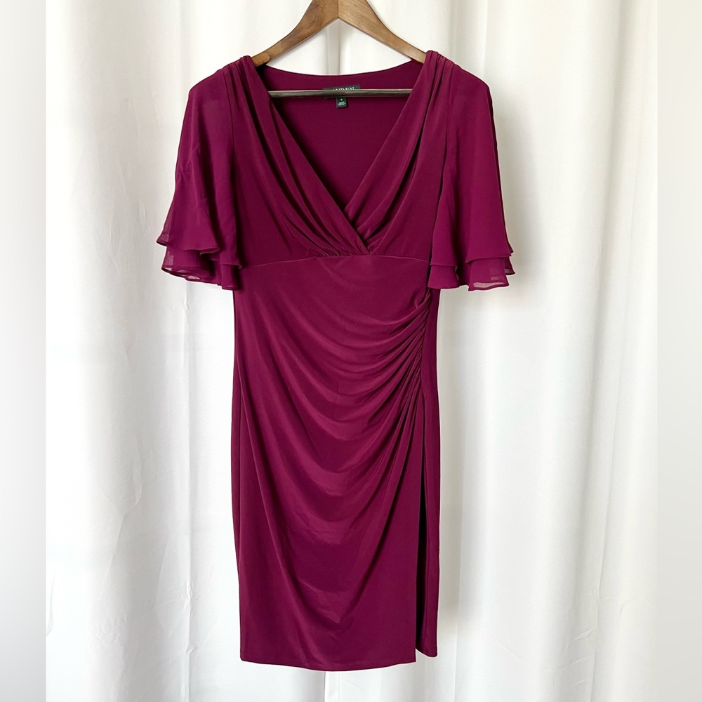Flutter Sleeve Dress - Lauren RALPH LAUREN